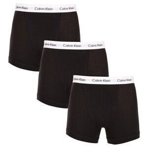 3PACK pánské boxerky Calvin Klein černá (U2662G-001) M