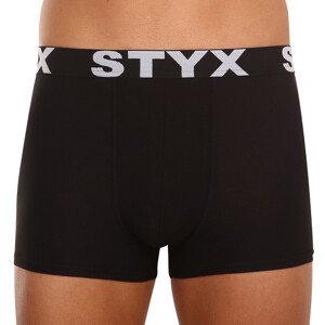Pánské boxerky Styx sportovní guma černé (G960) S