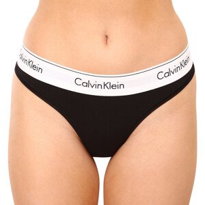 Dámská tanga Calvin Klein černá (F3786E-001) L