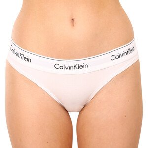 Dámské kalhotky Calvin Klein bílé (F3787E-100) S