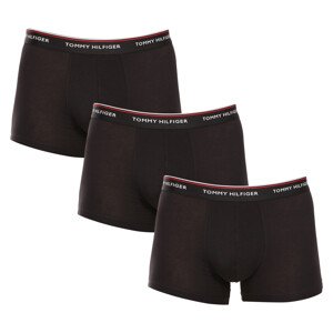 3PACK pánské boxerky Tommy Hilfiger černé (1U87903842 990) XL