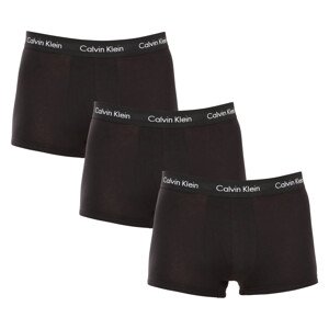 3PACK pánské boxerky Calvin Klein černé (U2664G-XWB) S