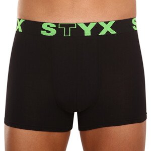Pánské boxerky Styx sportovní guma černé (G962) XL