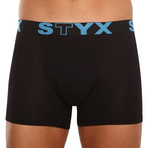 Pánské boxerky Styx long sportovní guma černé (U961) XXL