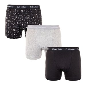 3PACK pánské boxerky Calvin Klein vícebarevné (U2662G-YKS) XL