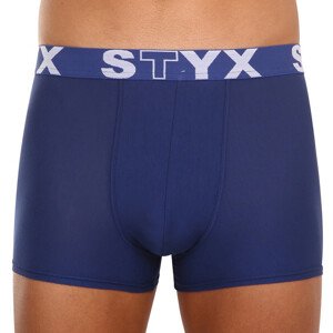 Pánské boxerky Styx sportovní guma tmavě modré (G968) L