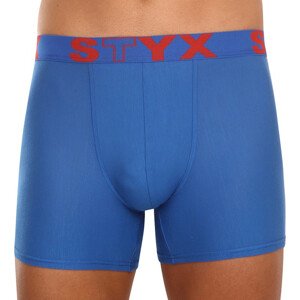 Pánské boxerky Styx long sportovní guma modré (U967) L