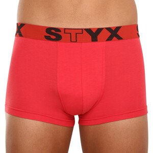 Pánské boxerky Styx sportovní guma červené (G1064) XXL