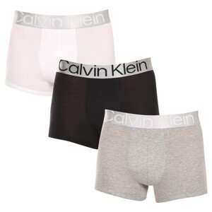3PACK pánské boxerky Calvin Klein vícebarevné (NB3130A-MP1) M