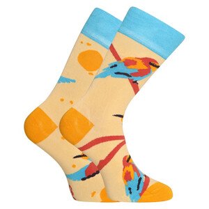 Veselé bambusové ponožky Dedoles Ptáček (D-U-SC-RS-C-B-1550) M