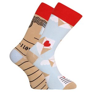 Veselé ponožky Dedoles Zamilovaná pošta (D-U-SC-RS-C-C-1456) L