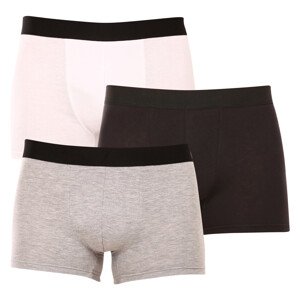 3PACK pánské boxerky Nedeto vícebarevné (3NDTB1002) L