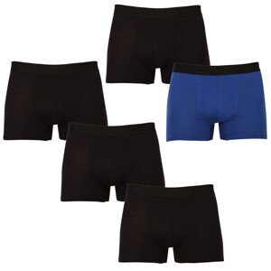 5PACK pánské boxerky Nedeto vícebarevné (5NDTB1001) XL