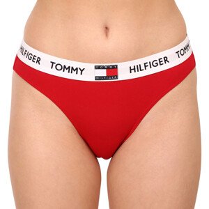 Dámské kalhotky Tommy Hilfiger červené (UW0UW02193 XCN) XL