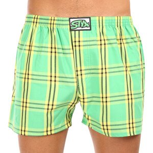 Pánské trenky Styx klasická guma nadrozměr vícebarevné (E1011) 4XL