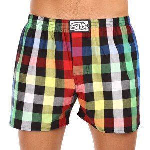 Pánské trenky Styx klasická guma nadrozměr vícebarevné (E1012) 4XL