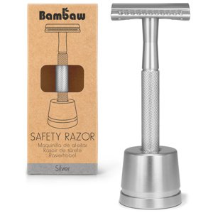 Holicí strojek Bambaw se stojanem Silver (BAM012)