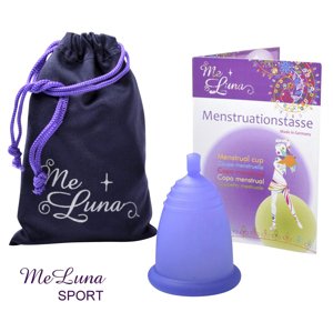 Menstruační kalíšek Me Luna Sport XL s kuličkou violet (MELU075)