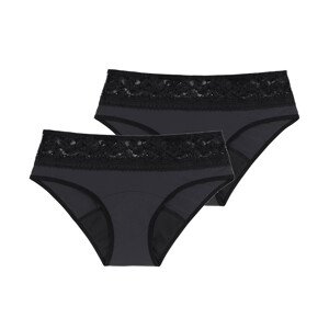 2PACK Menstruační kalhotky Dorina Eco Moon Lace Hipster (DOR004) 4XL