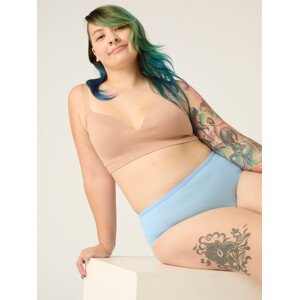Menstruační kalhotky Modibodi Basic Mid-Rise Brief Moderate-Heavy Chambray (MODI4110CH) 4XL
