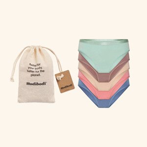 5PACK Kalhotky Modibodi Classic Bikini Everyday Pastel (MODI4280EP) M