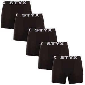 5PACK pánské boxerky Styx long sportovní guma vícebarevné (U96161626567) XL