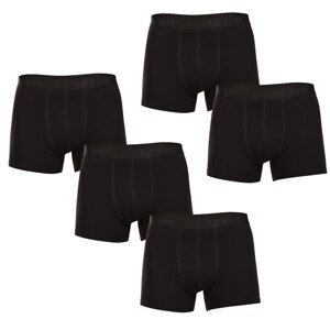 5PACK pánské boxerky Pietro Filipi černé (5BCL001) L