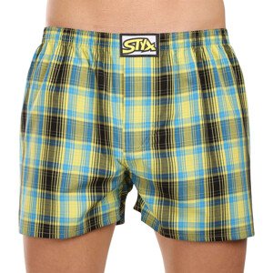 Pánské trenky Styx klasická guma nadrozměr vícebarevné (E1021) 4XL