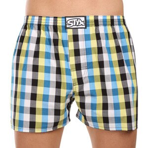 Pánské trenky Styx klasická guma nadrozměr vícebarevné (E1025) 4XL