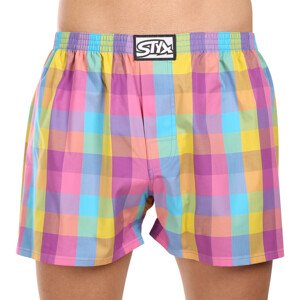 Pánské trenky Styx klasická guma nadrozměr vícebarevné (E1028) 4XL