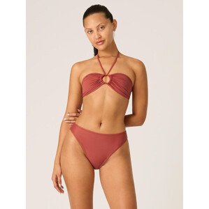 Menstruační plavky Modibodi High Hi-Leg Cheeky Sahara Red komplet (MODI4372SH) XL
