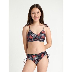 Menstruační plavky Modibodi Teen High Bikini Jungle Palm Black spodní díl (MODI4375JPB) 8-10 let