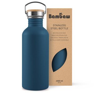 Nerezová lahev Bambaw Blue 1000 ml (BAM060)