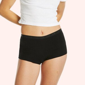 Menstruační kalhotky pro dívky Love Luna Shortie Brief Black Hearts (LLUWFISH) 164