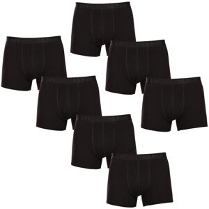 7PACK pánské boxerky Pietro Filipi černé (7PBC1) 4XL