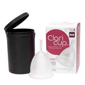 Claricup Menstruační kalíšek Clear 3