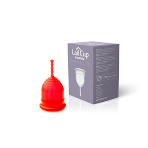 Menstruační kalíšek LaliCup Light Red S