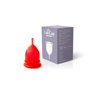 Menstruační kalíšek LaliCup Light Red L