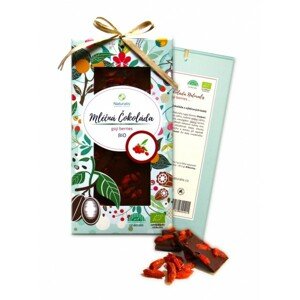 Naturalis BIO čokoláda s goji berries Typ: mléčná