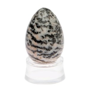 Kamenná vejce Kamenné vajíčko s otvorem - jaspis zebra