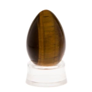 Kamenná vejce Kamenné vajíčko s otvorem - tygří oko Velikost: 40x25 mm