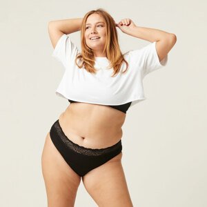 Modibodi Menstruační kalhotky Sensual Hi-Waist Bikini Heavy-Overnight Velikost: 2XL