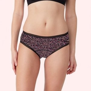 Love Luna Menstruační kalhotky Bavlněné bikini Leopard Velikost: L