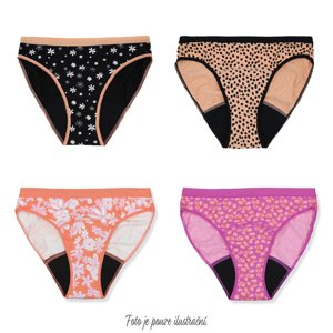 Love Luna Sada menstruačních kalhotek pro dívky Bikini Mix Velikost: 140