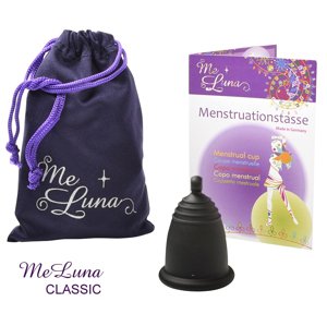 Menstruační kalíšek Me Luna Classic S s kuličkou černá (MELU029)