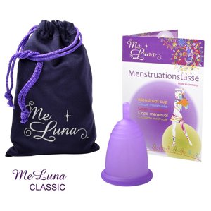 Menstruační kalíšek Me Luna Classic M se stopkou fialová (MELU040)