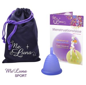 Menstruační kalíšek Me Luna Sport M Shorty se stopkou violet (MELU122)