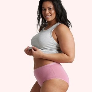 Love Luna Menstruační kalhotky Full Blushing Pink - SLEVA Velikost: XL/2XL