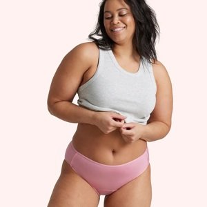 Love Luna Menstruační kalhotky Midi Blushing Pink - SLEVA Velikost: XL